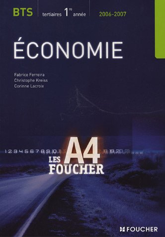 economie bts tertiaires 1re année