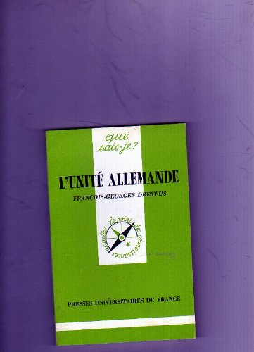 L'unité allemande