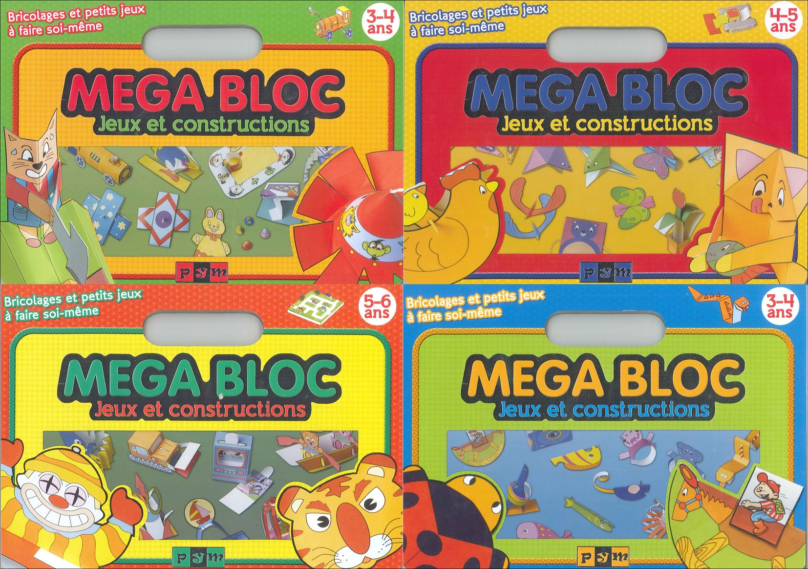 Jeux et constructions (3-4/4-5/5-6/3-4) mega bloc