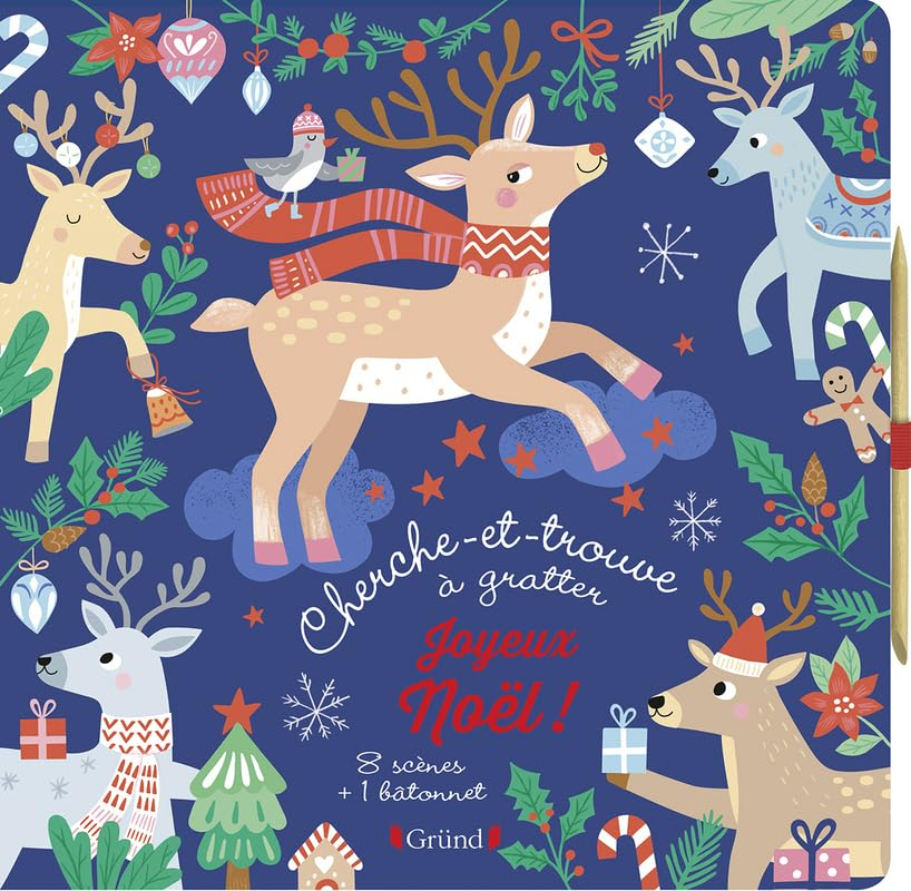 Joyeux Noël ! : cherche et trouve à gratter