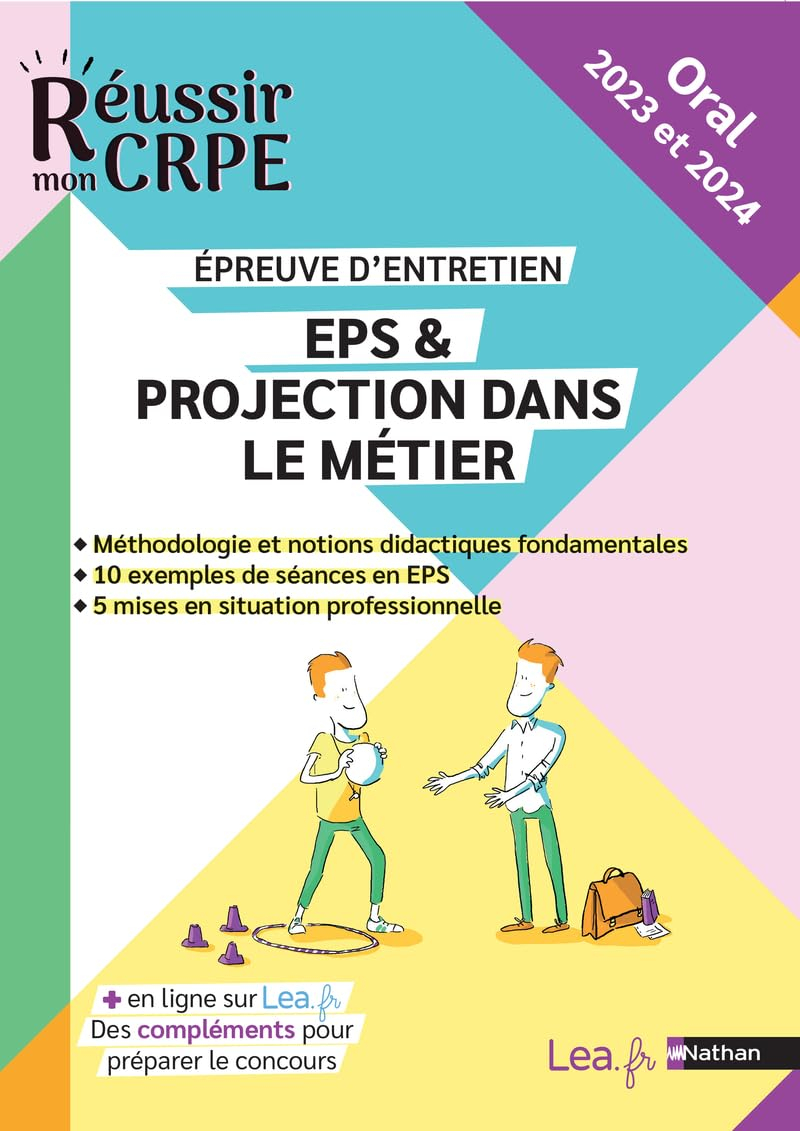 EPS & projection dans le métier, épreuve de leçon : méthodologie et notions didactiques fondamentale