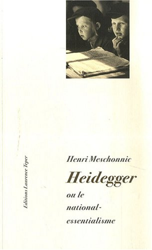 Heidegger ou Le national-essentialisme