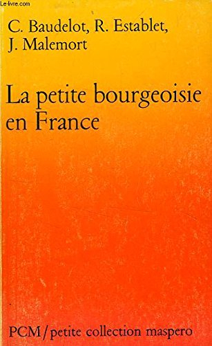 La Petite bourgeoisie en France