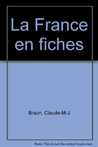 la france en fiches