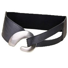 ceinture - imitation daim- rouge-taille 38/40