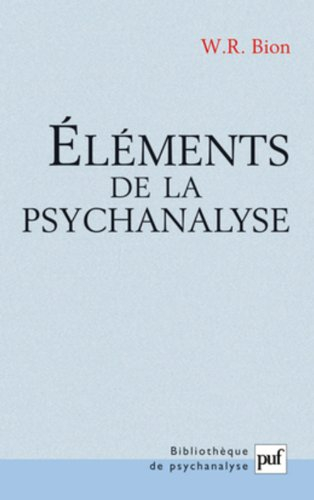 Eléments de la psychanalyse