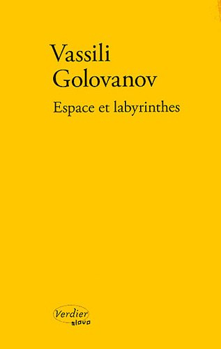 Espace et labyrinthes : récits