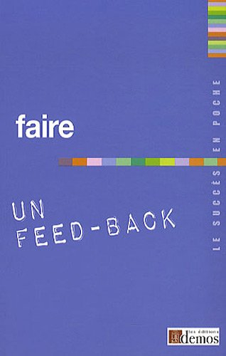 Faire un feed-back