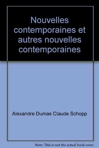 Nouvelles contemporaines