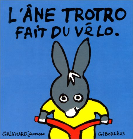 l'Âne trotro fait du vélo