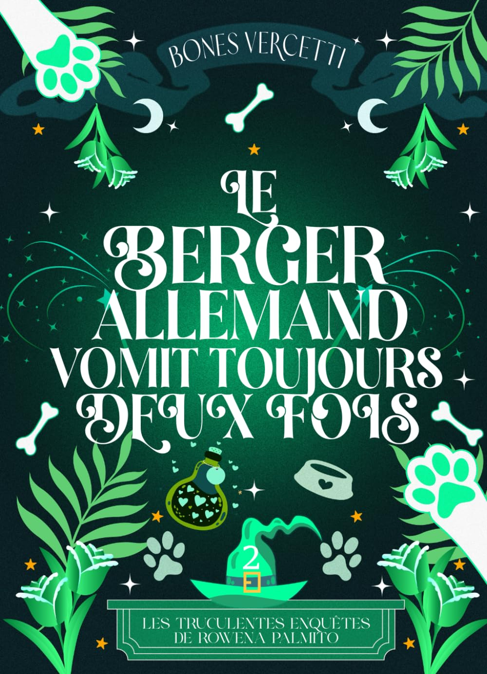 Le Berger Allemand vomit toujours deux fois