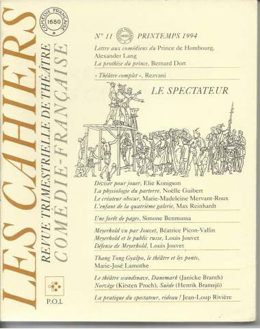 cahiers de la comédie-française 11