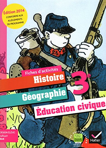 histoire-geographie college fichier d'activites hg , ec 3e (specimen corrige prof)