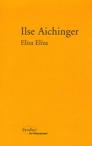 Eliza Eliza : nouvelles complètes