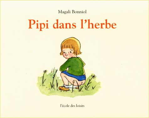 Pipi dans l'herbe