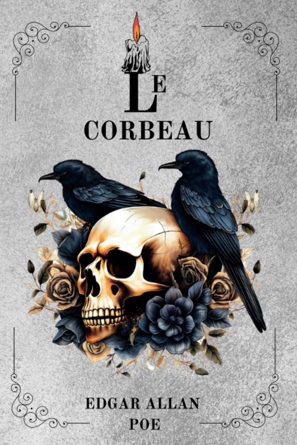LE CORBEAU Par EDGAR ALLAN POE: ILLUSTRÉ ( FRENCH EDITION )