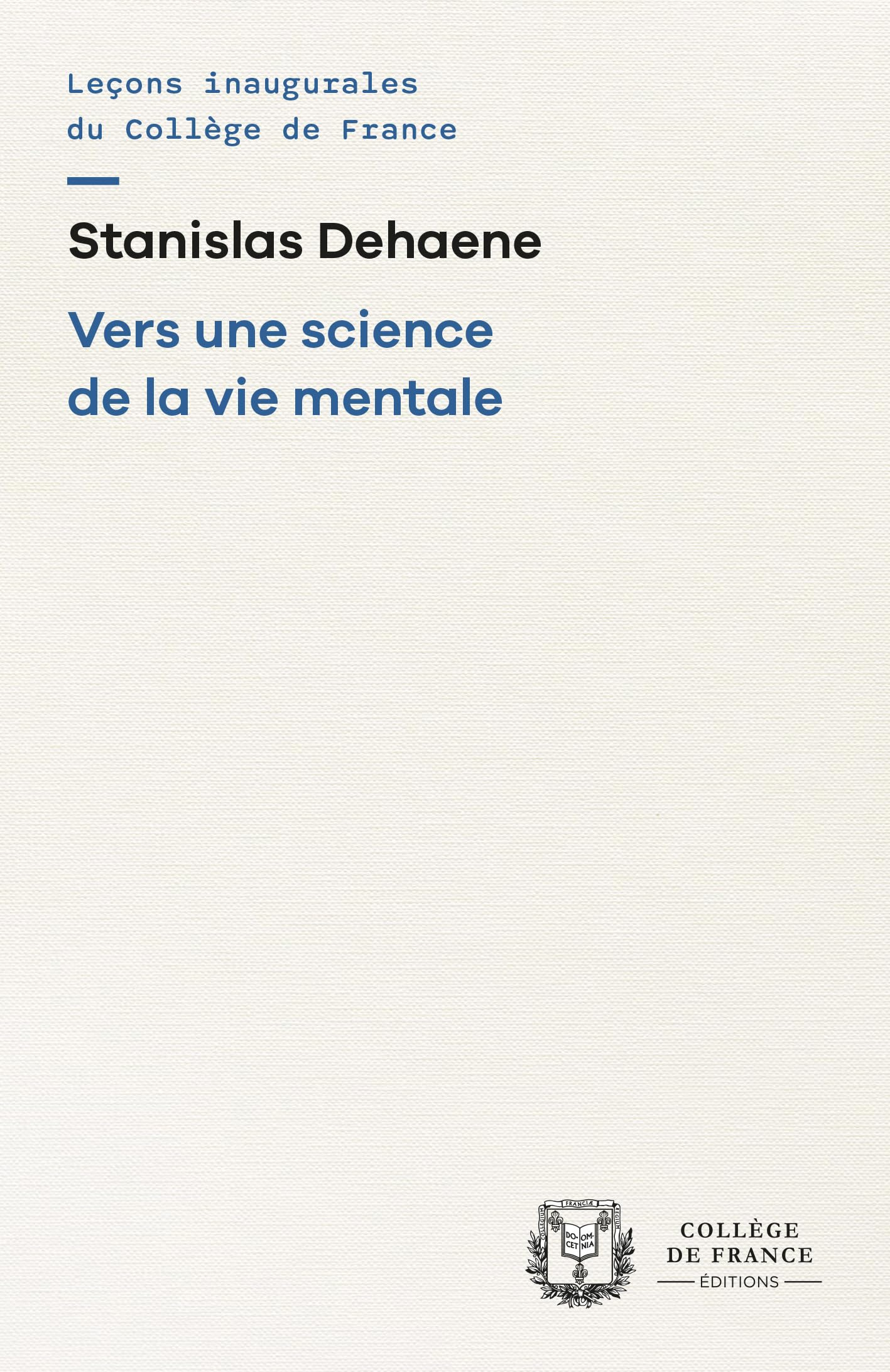 Vers une science de la vie mentale