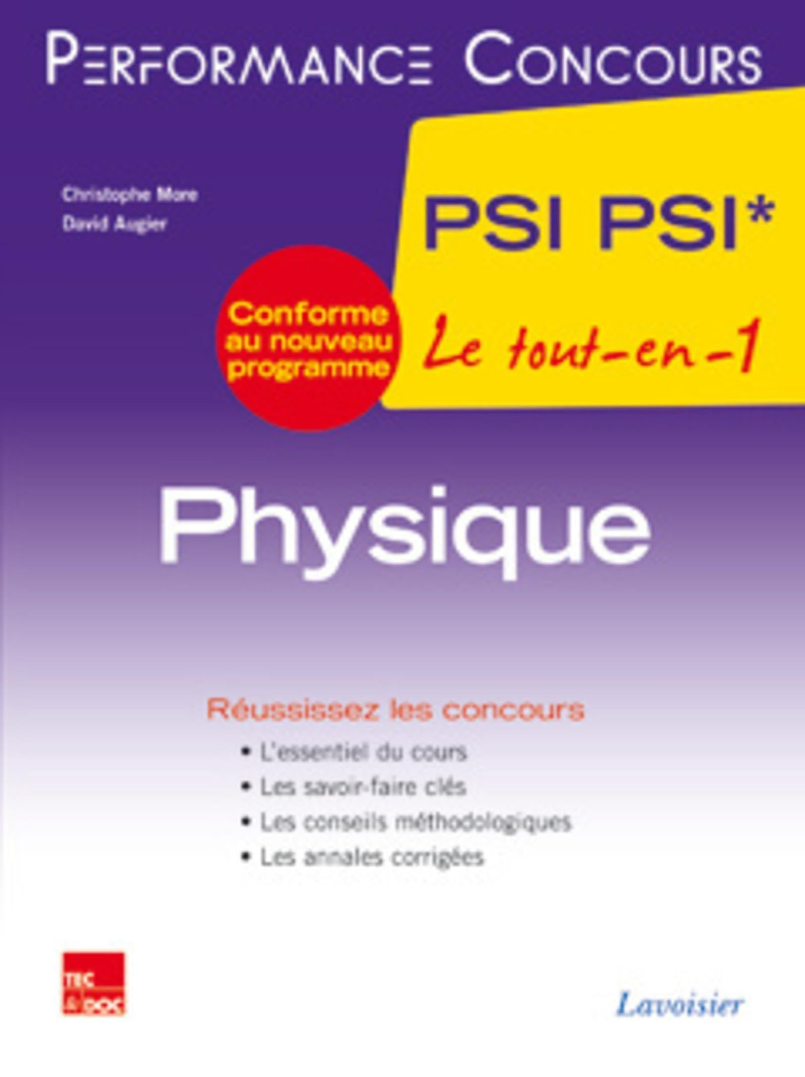 Physique PSI PSI* 2e année