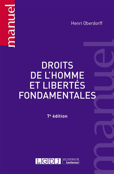 Droits de l'homme et libertés fondamentales