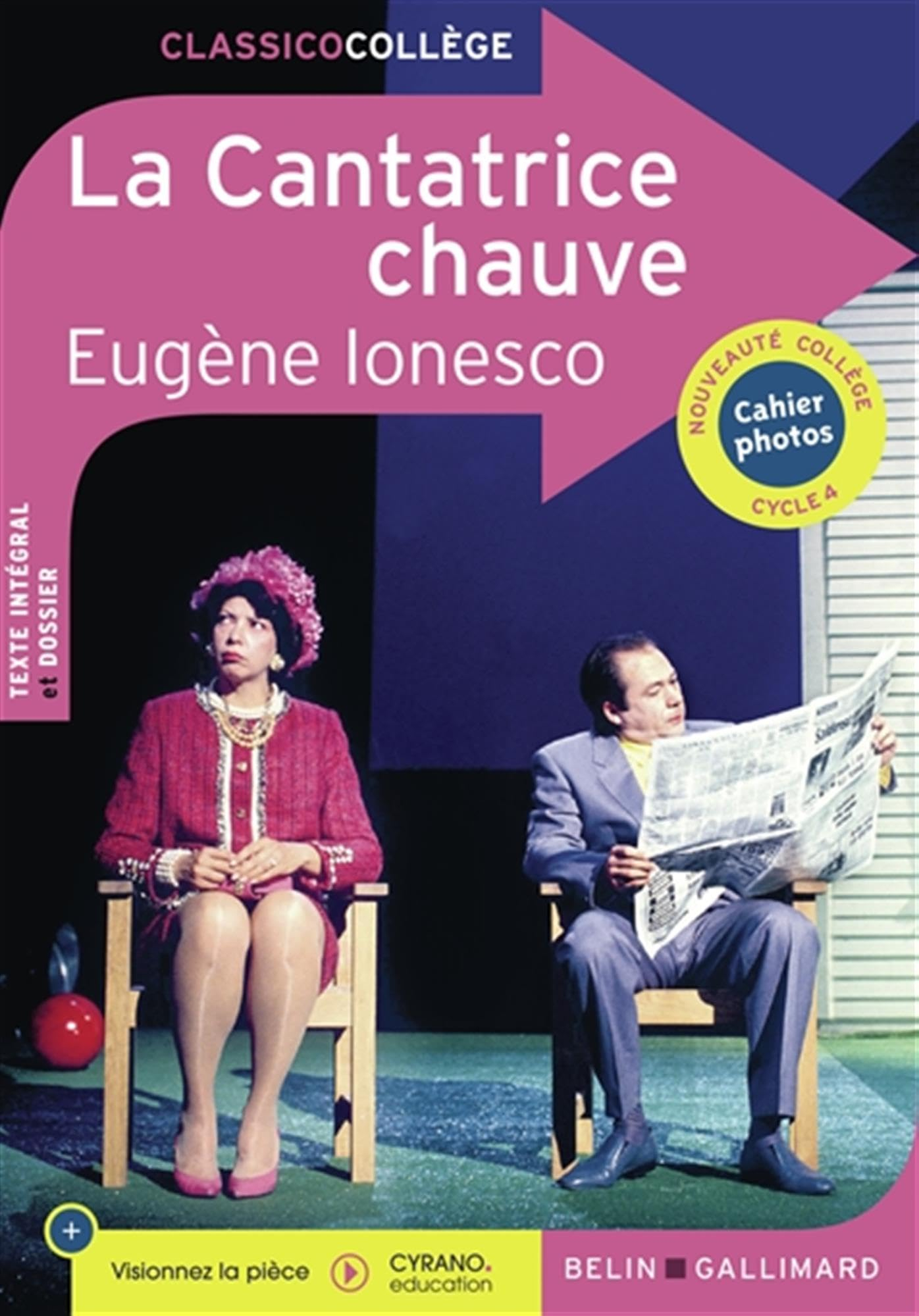 La cantatrice chauve : cycle 4