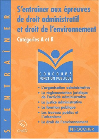 s'entraîner épreuve de droit administratif