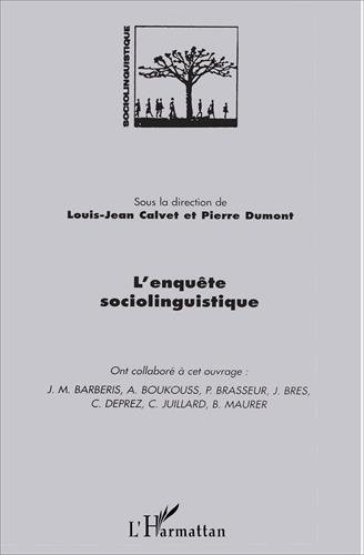 L'enquête sociolinguistique