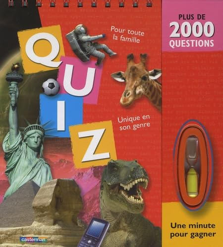 Quiz : plus de 2.000 questions : une minute pour gagner