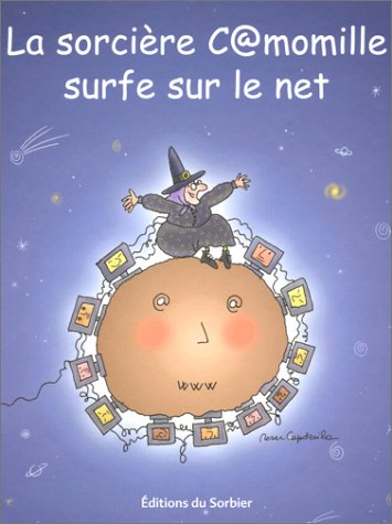 La sorcière Camomille surfe sur le net