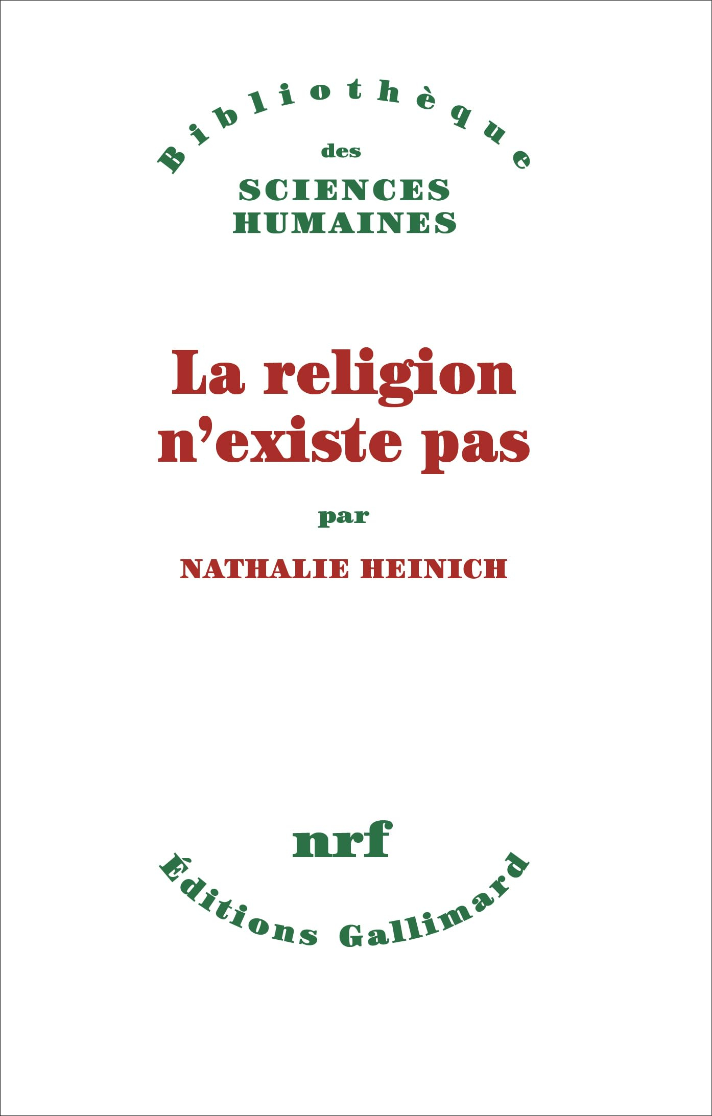 La religion n'existe pas