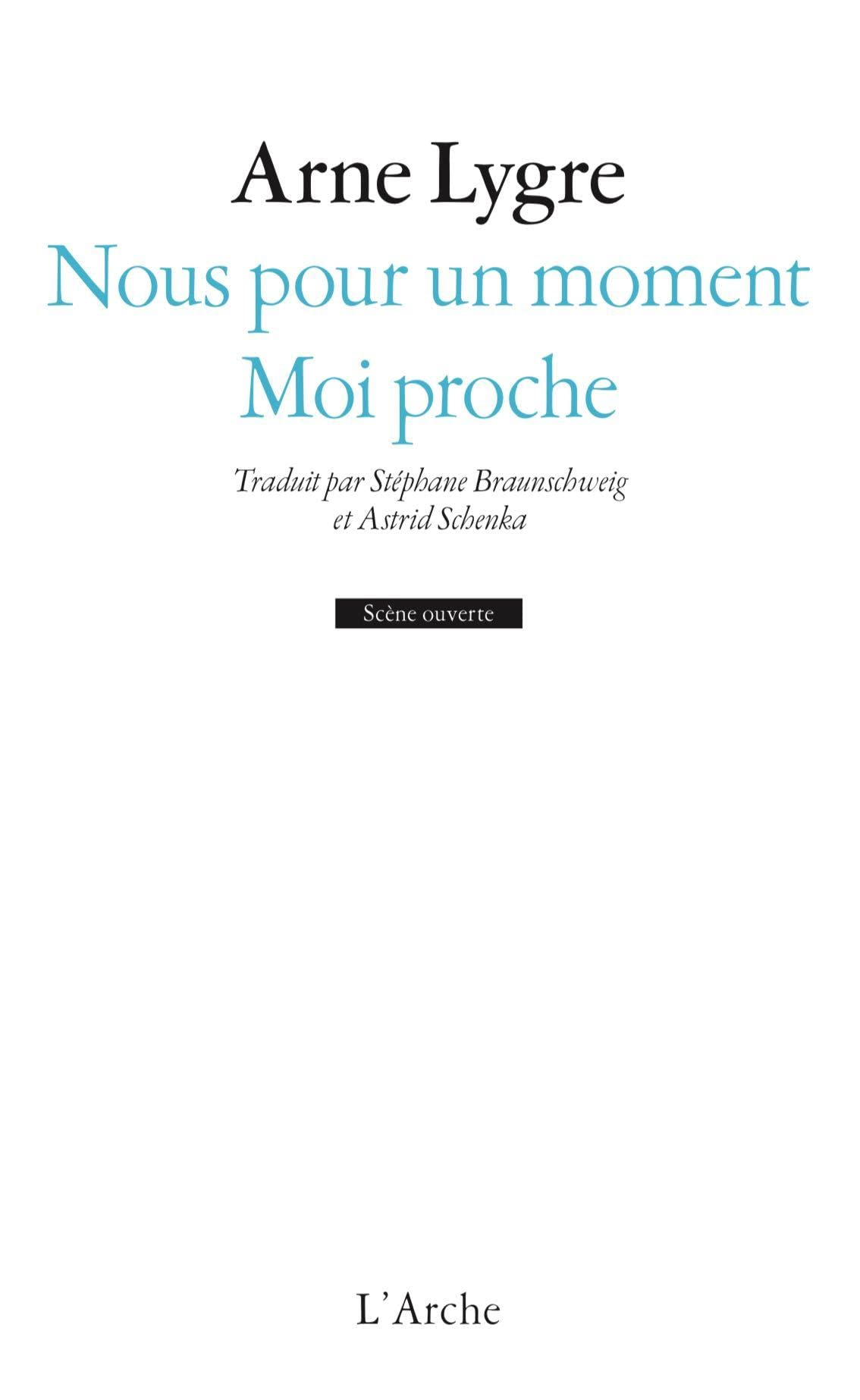 Nous pour un moment. Moi proche