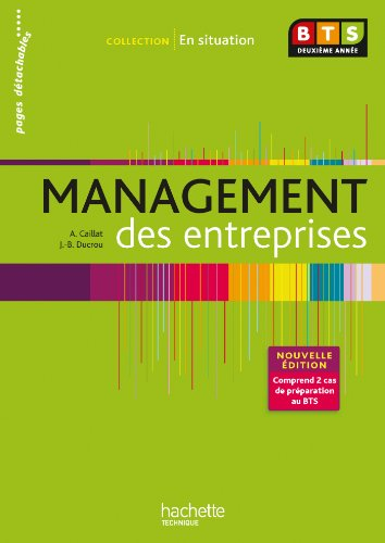 Management des entreprises, BTS 2e année