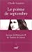 Ecritures thérésiennes. Vol. 1. Le poème de septembre : lecture du manuscrit B de Thérèse de Lisieux