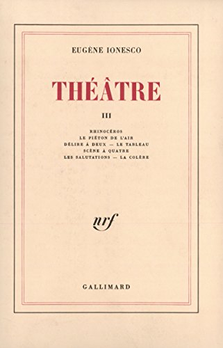Théâtre. Vol. 3