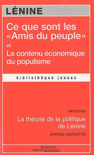 Ce que sont les Amis du peuple et comment ils luttent contre les social-démocrates. Le contenu écono