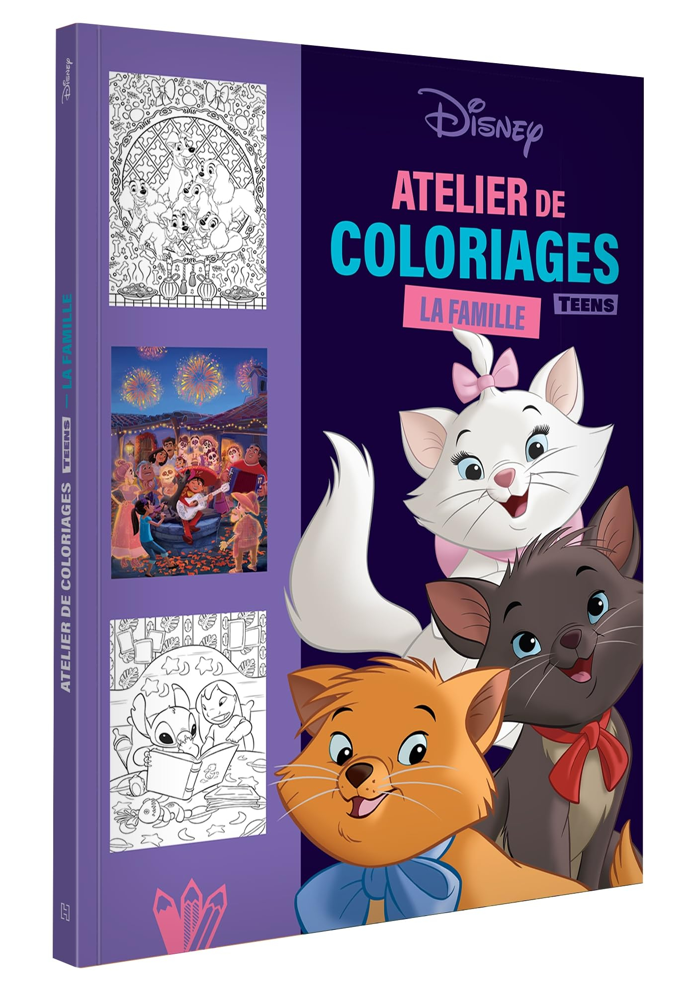 DISNEY TEENS : Atelier de coloriages : La famille