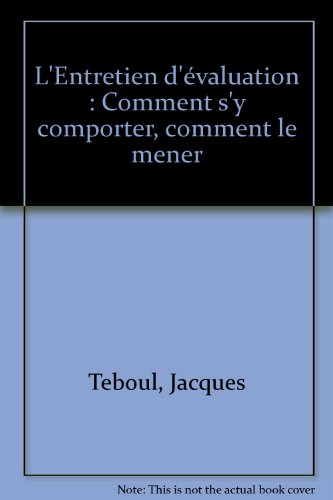 l'entretien d'évaluation