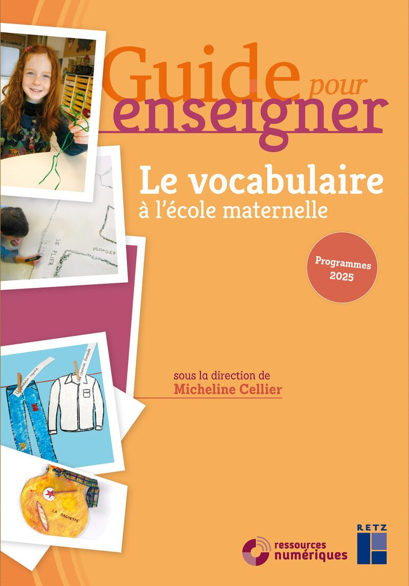 Le vocabulaire à l'école maternelle : programmes 2025