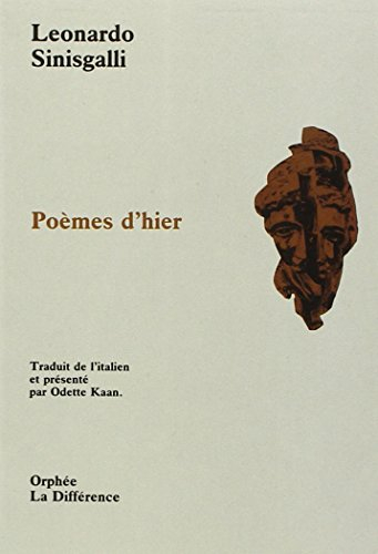 Poèmes d'hier