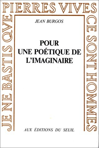 Pour une poétique de l'imaginaire