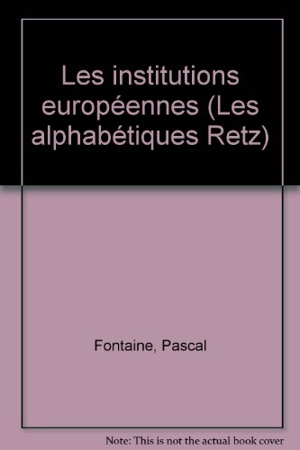 les institutions européennes