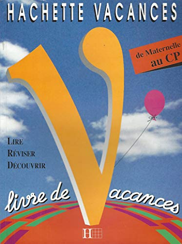 Livre de vacances de maternelle au CP