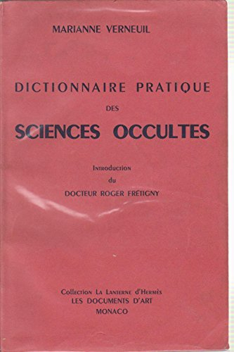 Dictionnaire des sciences occultes