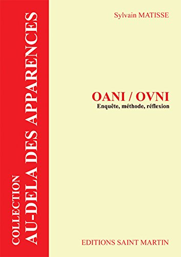 Oani-ovni : enquête, méthode, réflexion