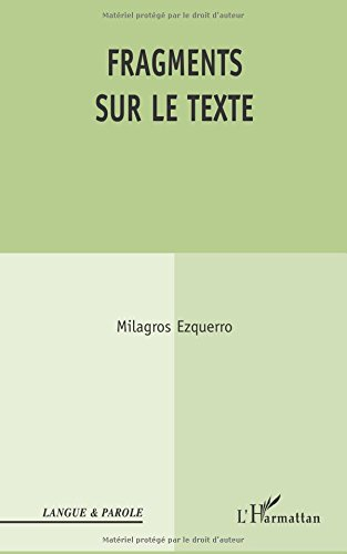 Fragments sur le texte