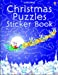 Christmas puzzles sticker book