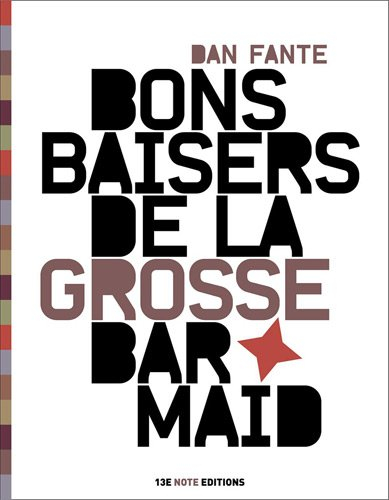 Bons baisers de la grosse barmaid : poèmes d'extase et d'alcool
