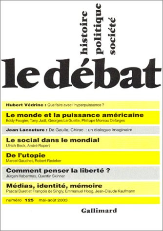 Débat (Le), n° 125