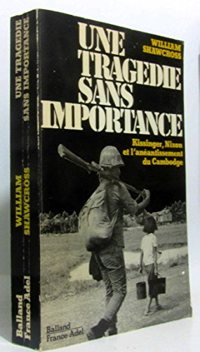 une tragédie sans importance