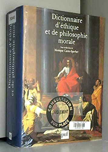 Dictionnaire d'éthique et de philosophie morale