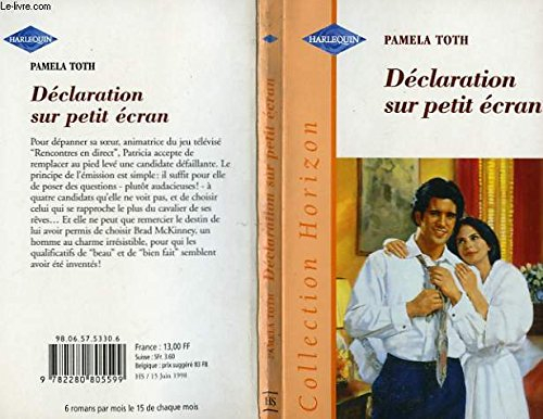 déclaration sur petit écran (collection horizon)